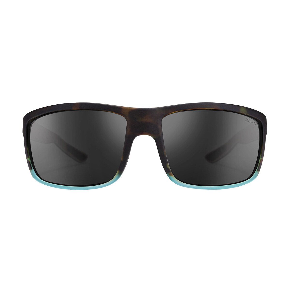 Zeal Red Cliff Sunglasses Polarized in Tropic Fade with Dark Grey
